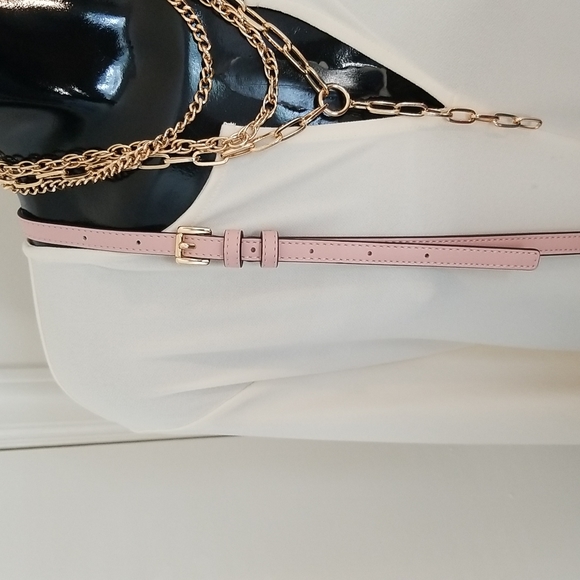 SOLD Michael Kors| Crossbody Wallet Jet Set Charm Vanilla MLTI Pink - Picture 3 of 9